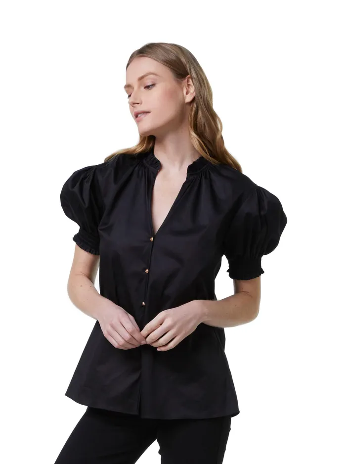 Robert Graham Tops Women MILA BLOUSE Black