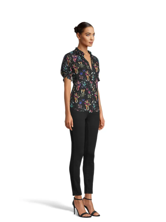 Robert Graham Tops Women MILA BLOUSE Black