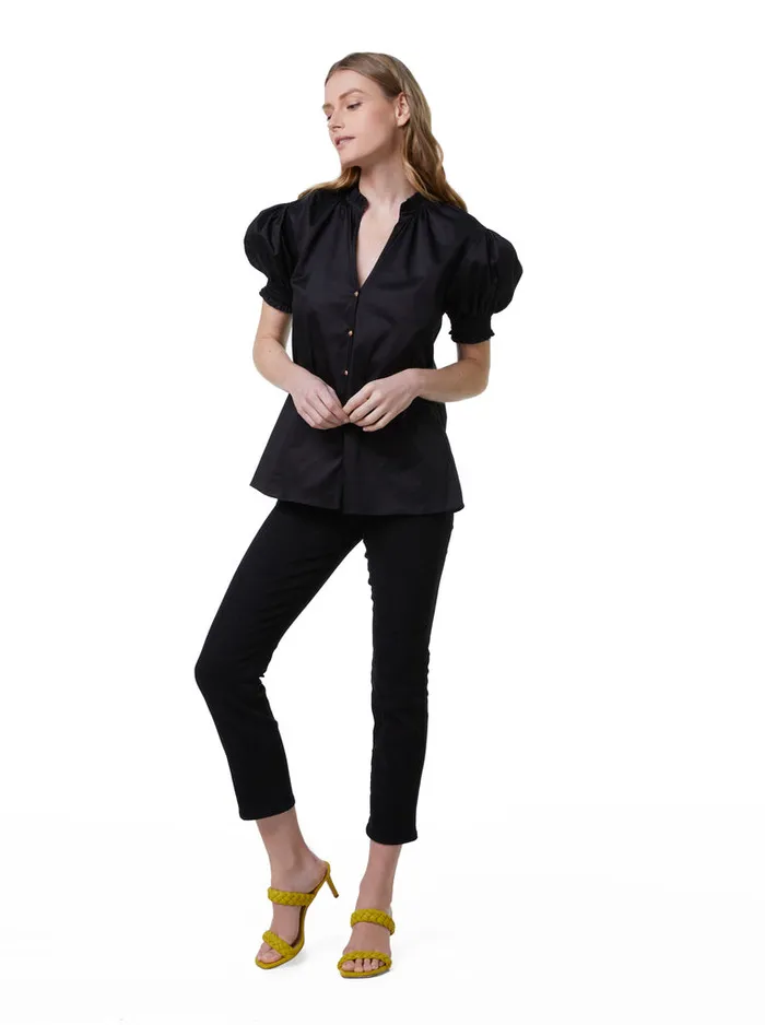 Robert Graham Tops Women MILA BLOUSE Black