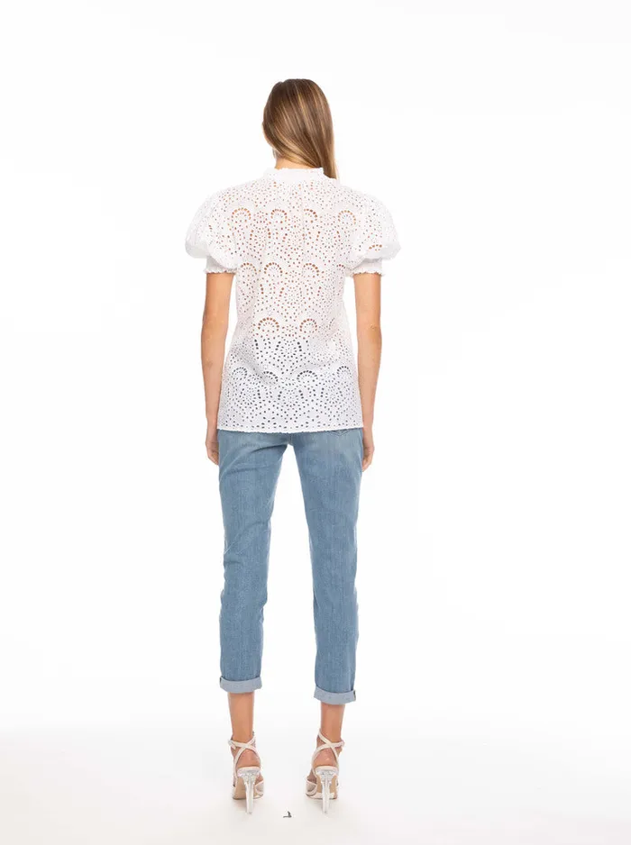 Robert Graham Tops Women MILA BLOUSE Yellow
