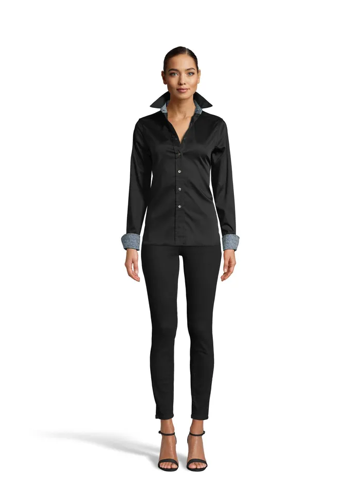 Robert Graham Tops Women PRISCILLA SHIRT Black