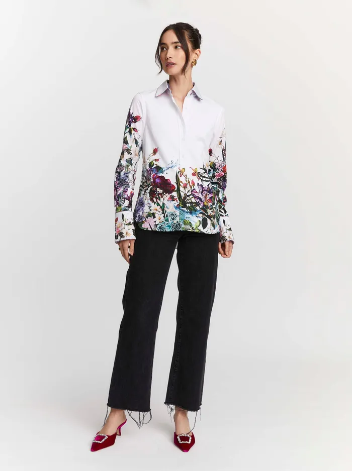 Robert Graham Tops Women PRISCILLA SHIRT White