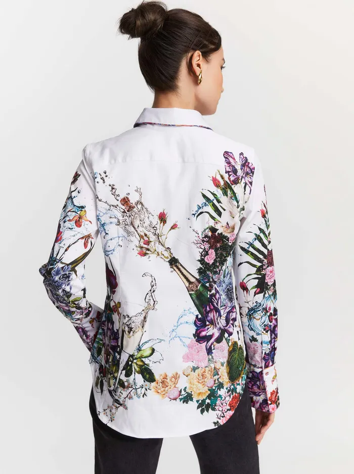 Robert Graham Tops Women PRISCILLA SHIRT White