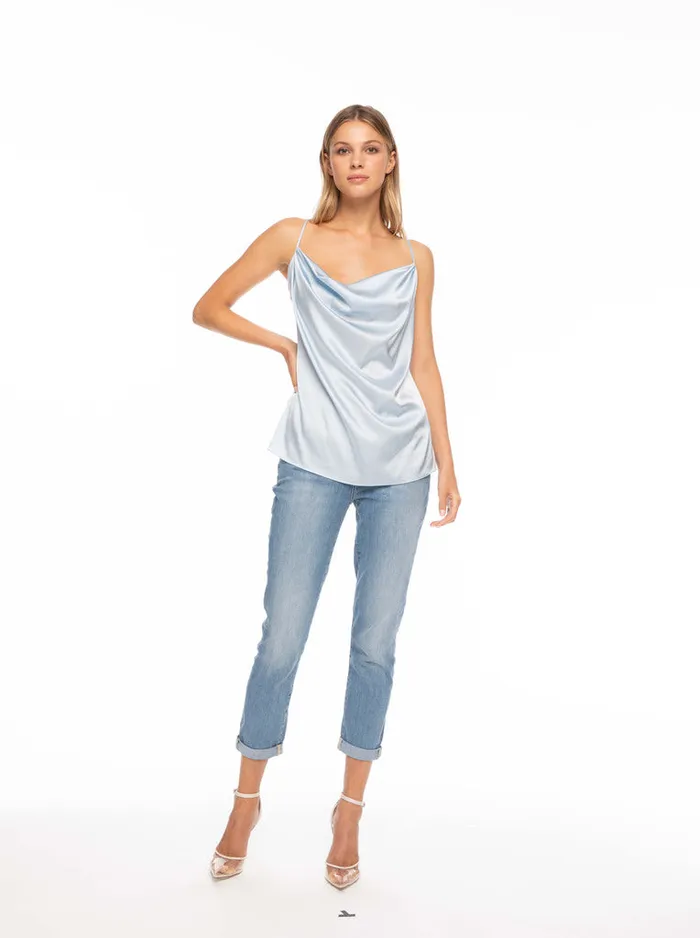 Robert Graham Tops Women ROSA CAMI Light Blue