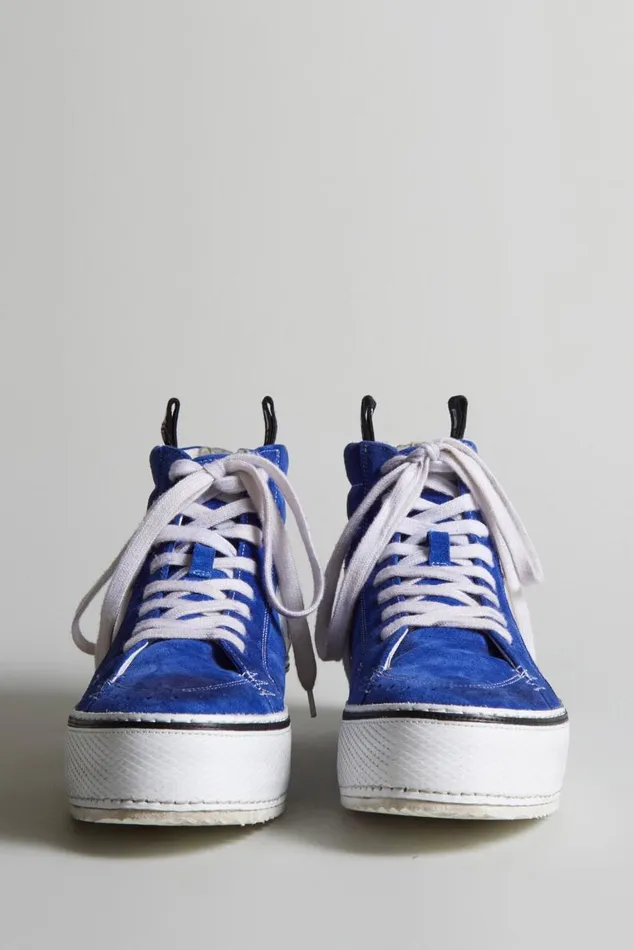 ROGUE HIGH TOP 8211 BLUE SUEDE Women R13 Shoes