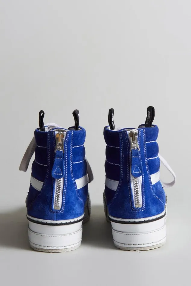 ROGUE HIGH TOP 8211 BLUE SUEDE Women R13 Shoes
