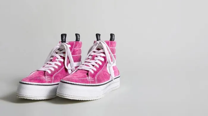 ROGUE HIGH TOP 8211 PINK SUEDE Women R13 Shoes