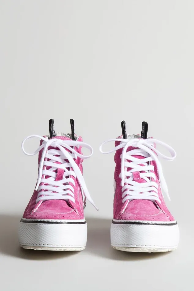 ROGUE HIGH TOP 8211 PINK SUEDE Women R13 Shoes