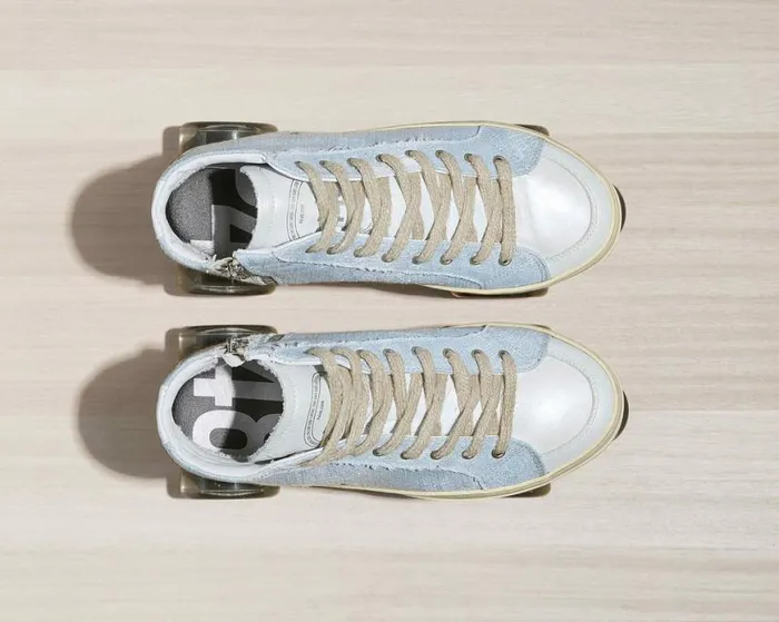 Roller Skate Denim Women P448 High Tops