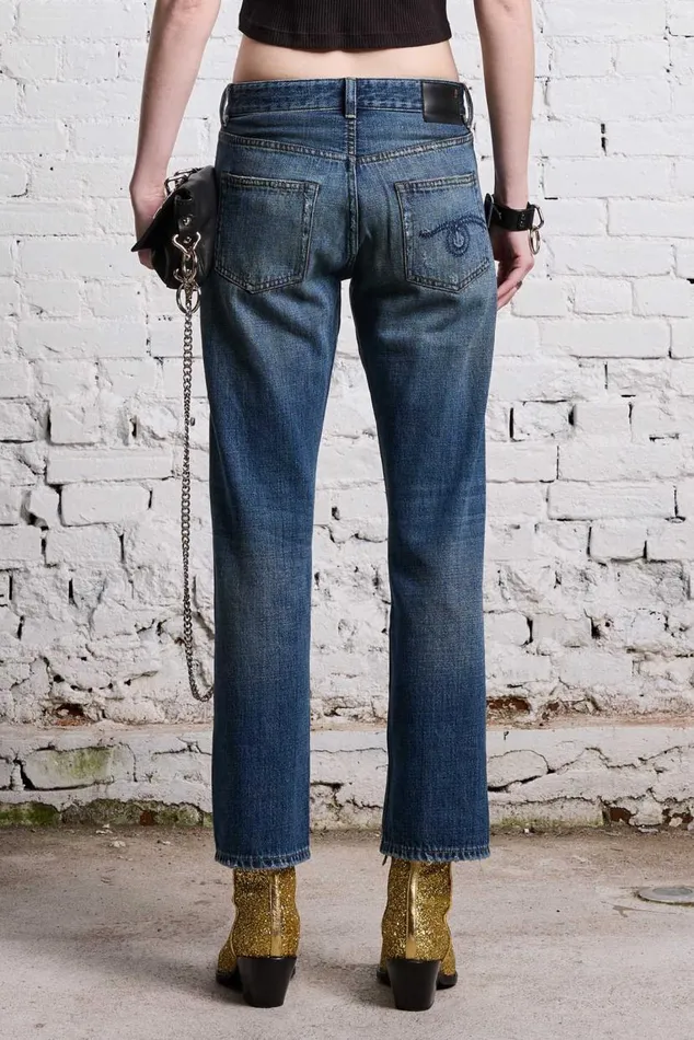 ROMEO JEAN 8211 DANE INDIGO Women R13 Denim