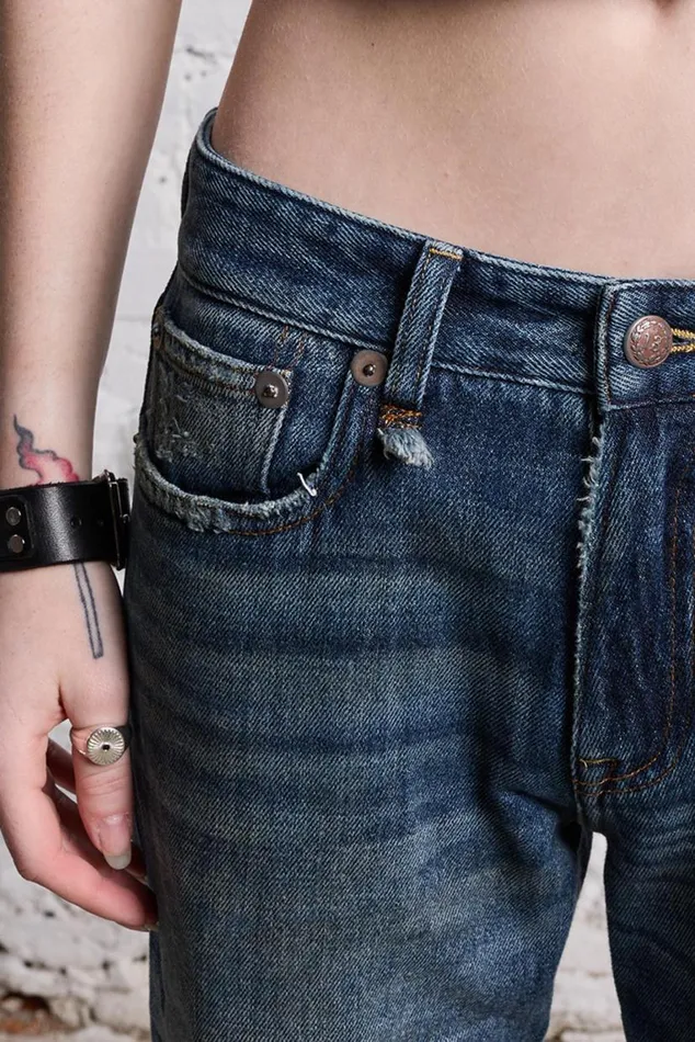 ROMEO JEAN 8211 DANE INDIGO Women R13 Denim