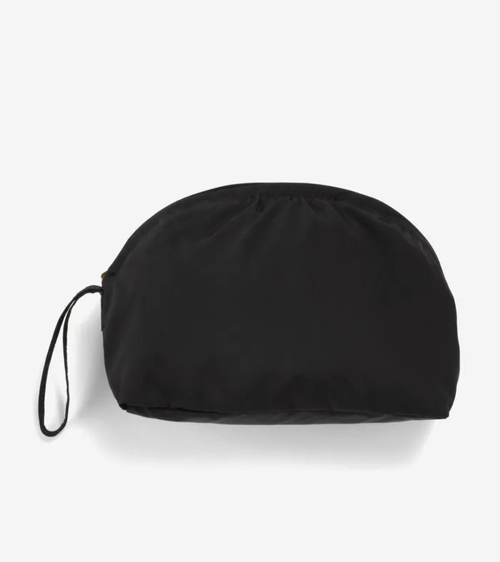 Signature Packable Hooded Rain Jacket Black Women Cole Haan Rain Jackets