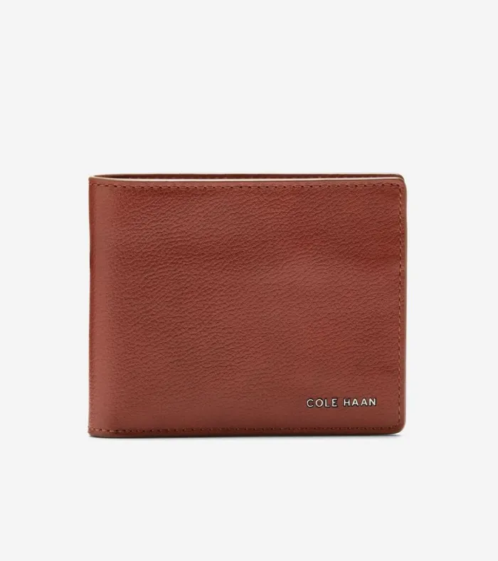 Slimfold With Valet Key Ring Tan Men Cole Haan Wallets