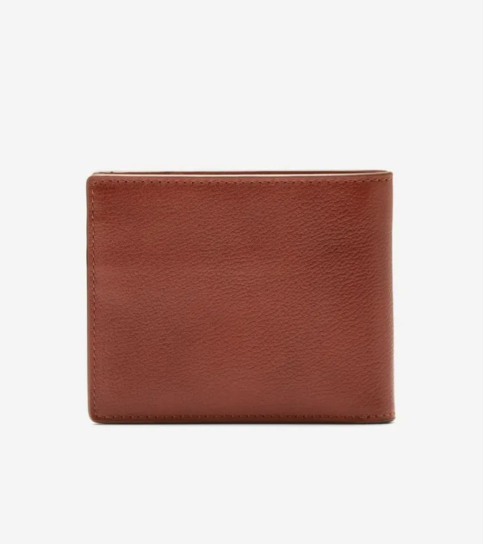 Slimfold With Valet Key Ring Tan Men Cole Haan Wallets