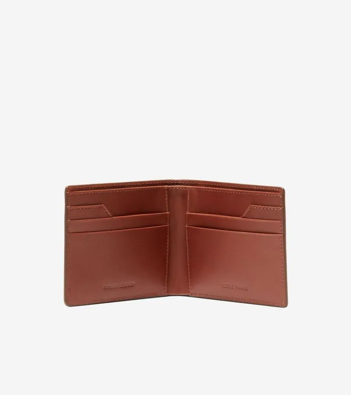 Slimfold With Valet Key Ring Tan Men Cole Haan Wallets
