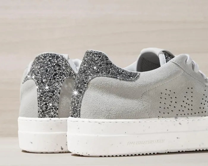 Thea Recycled WhiteSilver Women P448 Low Tops