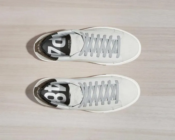 Thea WhiteBlack Women P448 Low Tops Thea WhiteBlack Women P448 Low Tops