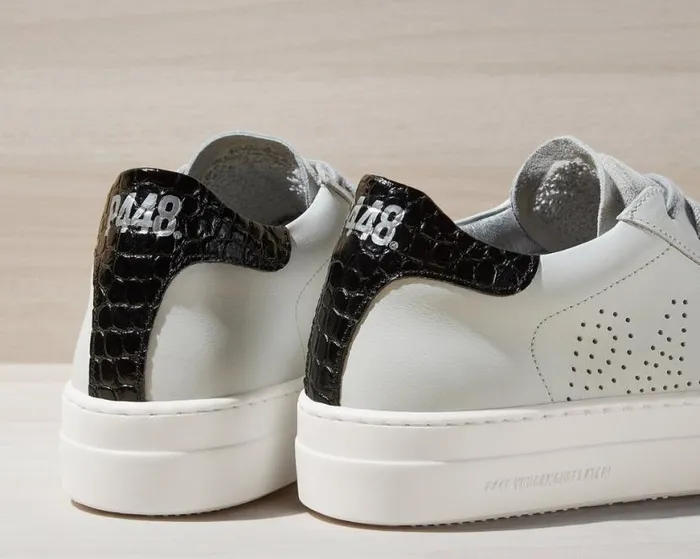 Thea WhiteBlack Women P448 Low Tops Thea WhiteBlack Women P448 Low Tops
