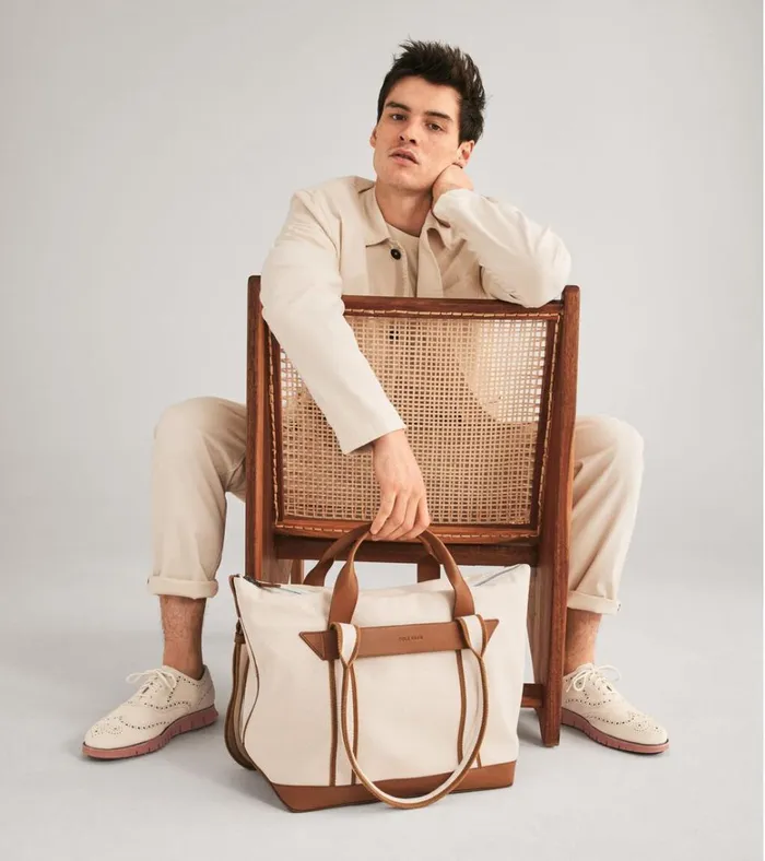 Total Tote Natural Tan Women Cole Haan Tote Bags