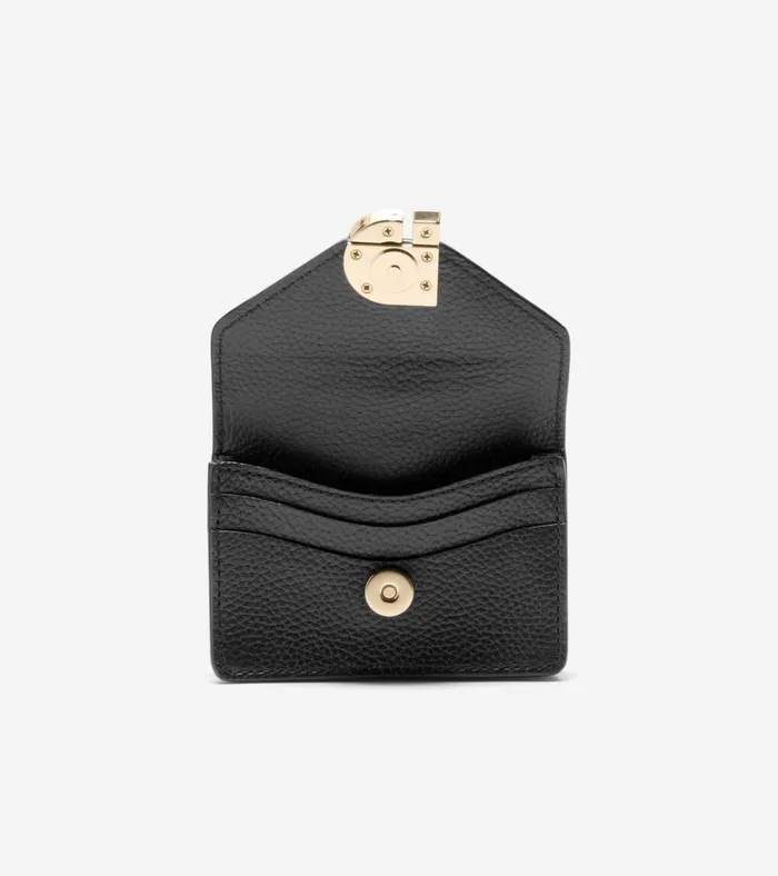 Town Card Case Gift Set Black Women Cole Haan Wallets and Wristlets