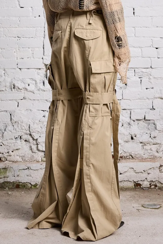 TRENCH CARGO 8211 LIGHT KHAKI Women R13 Pants and Shorts