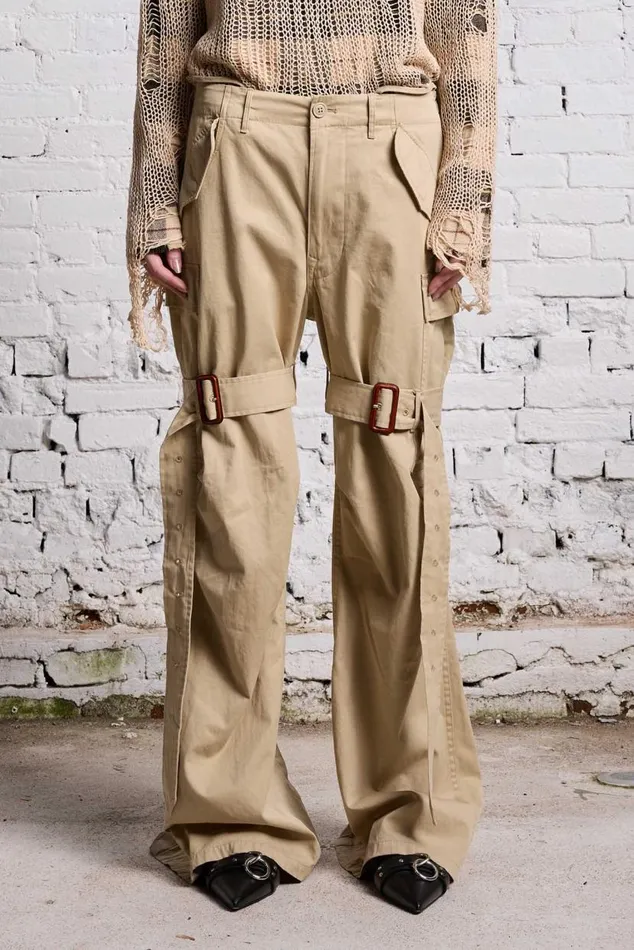 TRENCH CARGO 8211 LIGHT KHAKI Women R13 Pants and Shorts