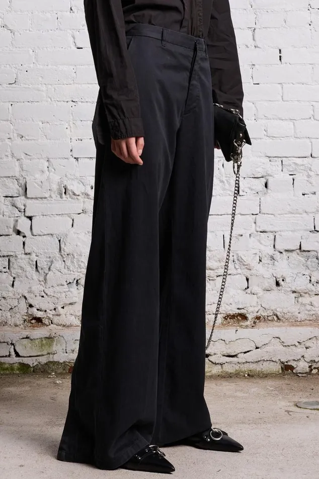 TRENCH TROUSER 8211 BLACK Women R13 Pants and Shorts