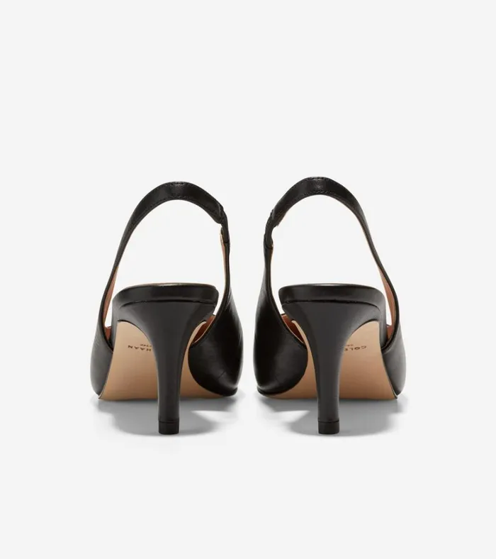 Vandam Sling Back Pumps Black Women Cole Haan Heels and Pumps