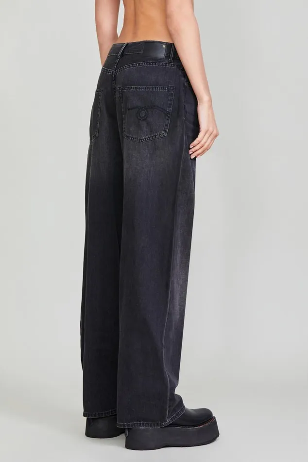 VENTI JEAN 8211 ELMORE BLACK Women R13 Denim