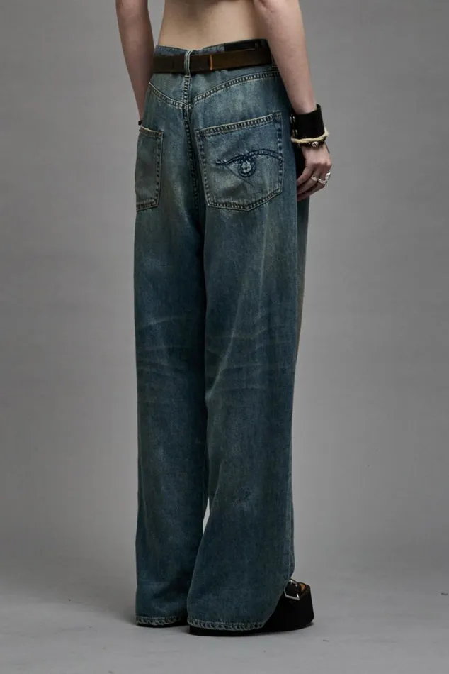 VENTI JEAN 8211 WEBER LINEN INDIGO Women R13 Denim
