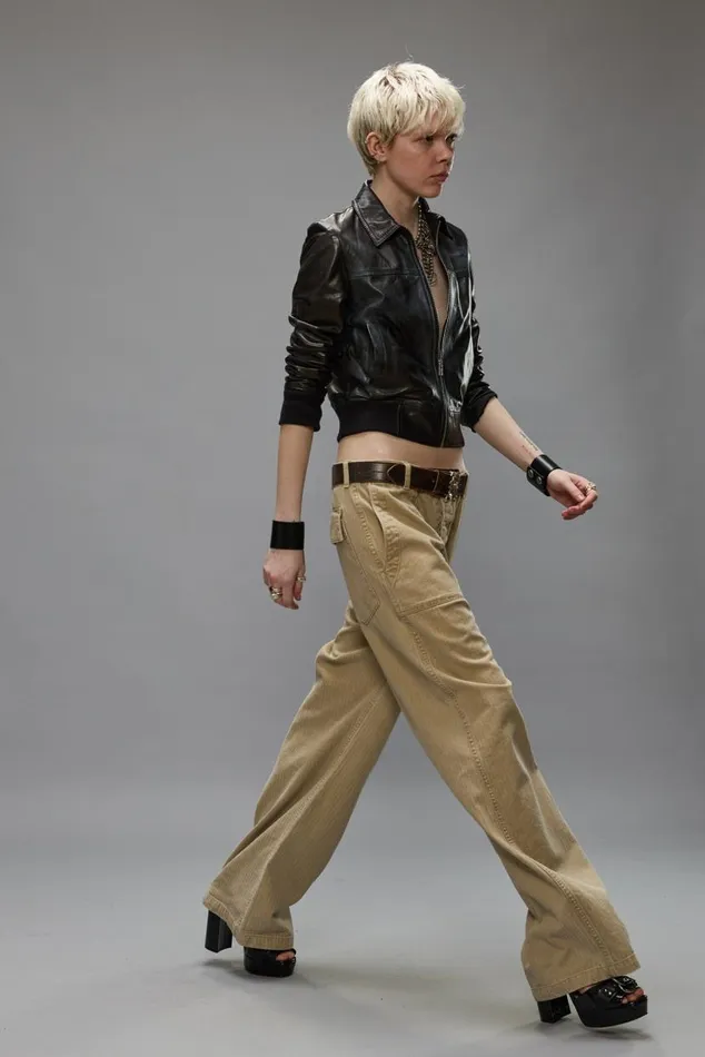WIDE LEG UTILITY PANT 8211 BEIGE Women R13 Pants and Shorts