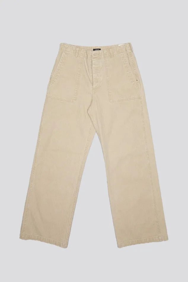 WIDE LEG UTILITY PANT 8211 BEIGE Women R13 Pants and Shorts