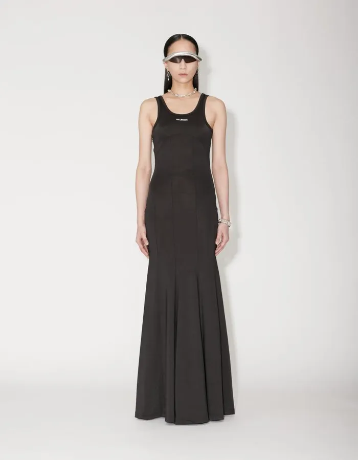 Women Dresses And Skirts Han Kjbenhavn Logo Stretch Jersey Long Dress 8211 Black Women Dresses And Skirts Han Kjbenhavn Logo Stretch Jersey Long Dress 8211 Black