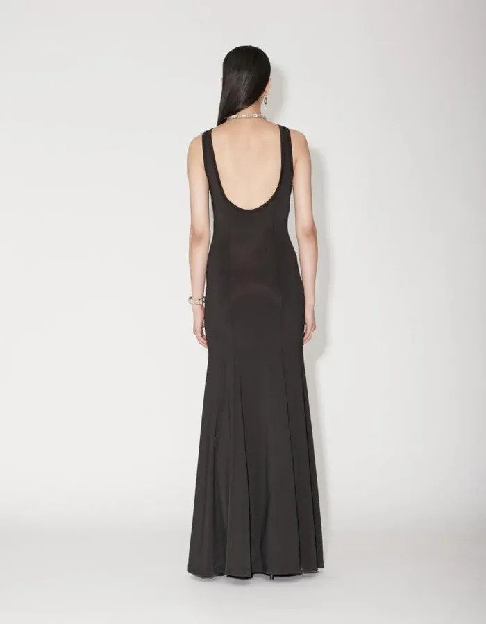 Women Dresses And Skirts Han Kjbenhavn Logo Stretch Jersey Long Dress 8211 Black Women Dresses And Skirts Han Kjbenhavn Logo Stretch Jersey Long Dress 8211 Black