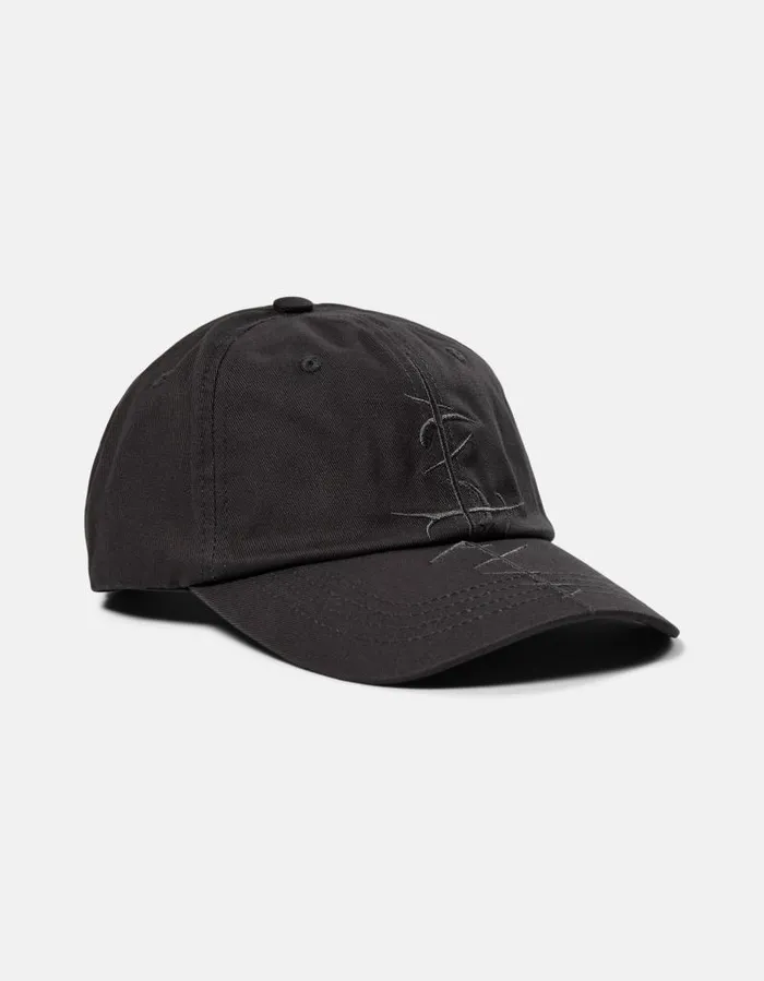WomenMen Hats And Caps Han Kjbenhavn Embroidery Cap 8211 Ash Grey
