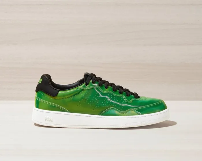 Yam Neon GreenBlack WomenMen P448 Low Tops