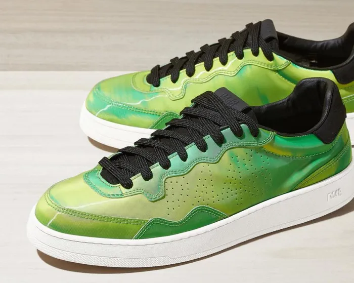 Yam Neon GreenBlack WomenMen P448 Low Tops Yam Neon GreenBlack WomenMen P448 Low Tops