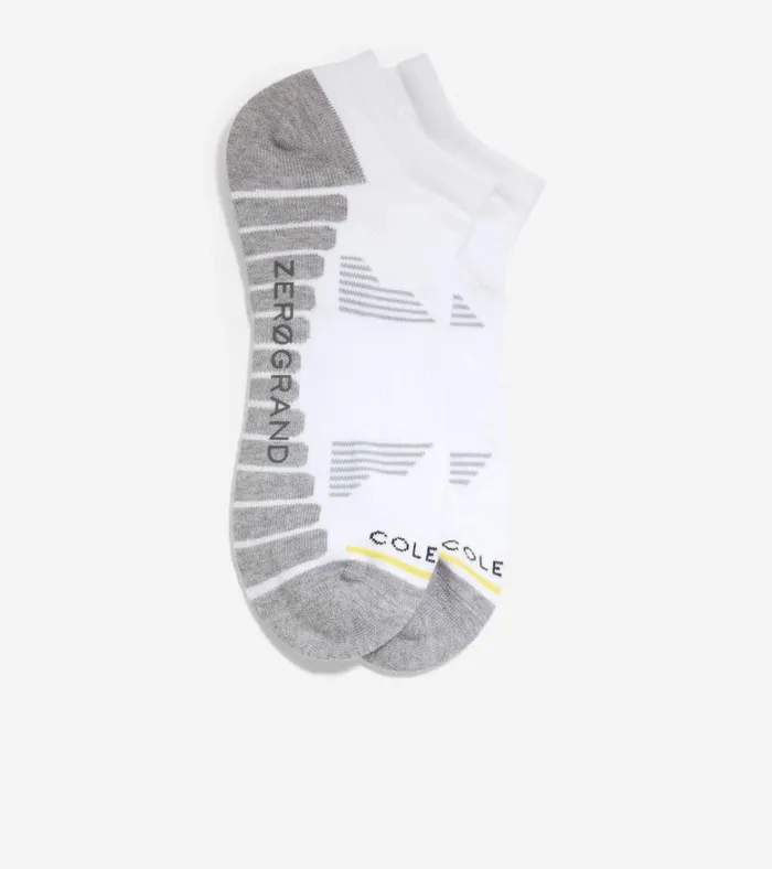 ZERGRAND Performance NoShow Socks White Men Cole Haan Socks