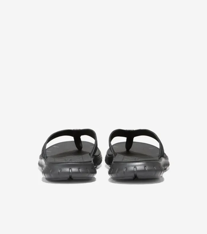 ZERGRAND Thong Sandal Black Men Cole Haan Sandals