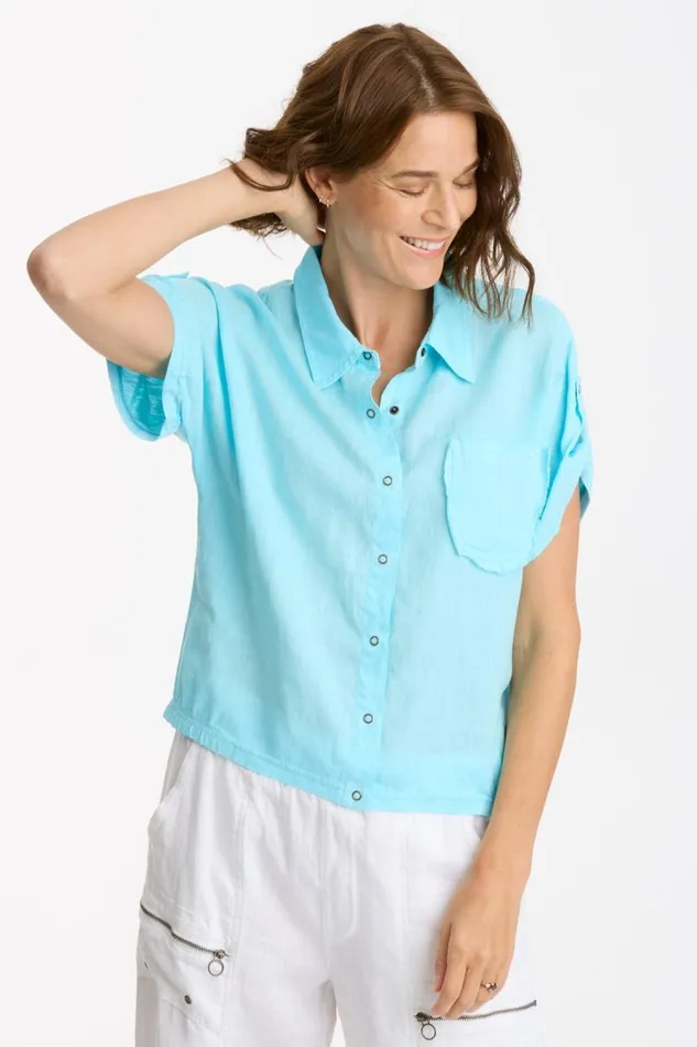 Abner Top Mermaid Tail Pigment Clothing XCVI ShirtsBlouses