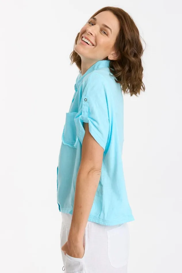Abner Top Mermaid Tail Pigment Clothing XCVI ShirtsBlouses