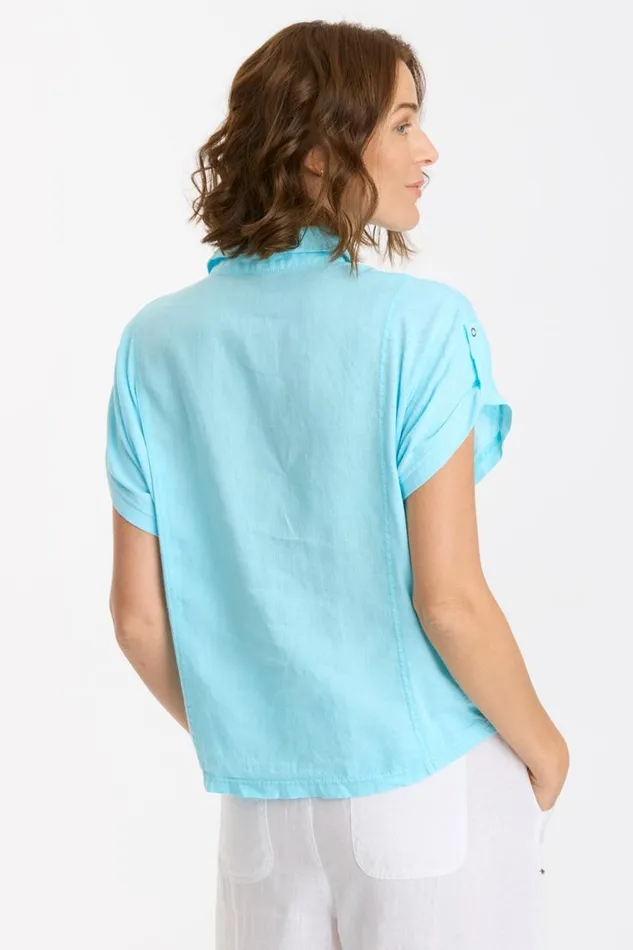 Abner Top Mermaid Tail Pigment Clothing XCVI ShirtsBlouses