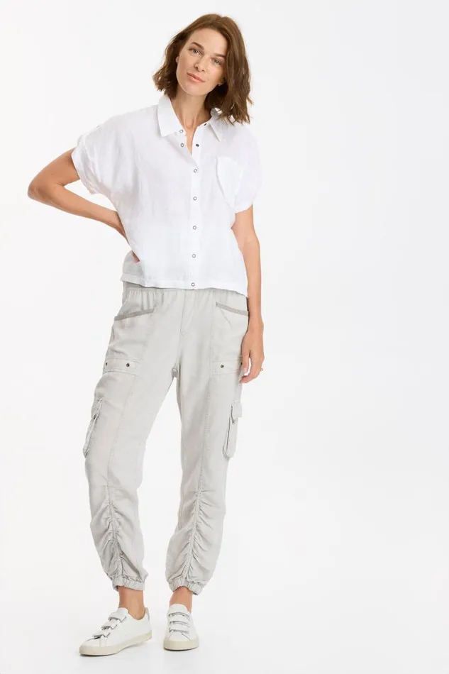 Abner Top White Clothing XCVI ShirtsBlouses