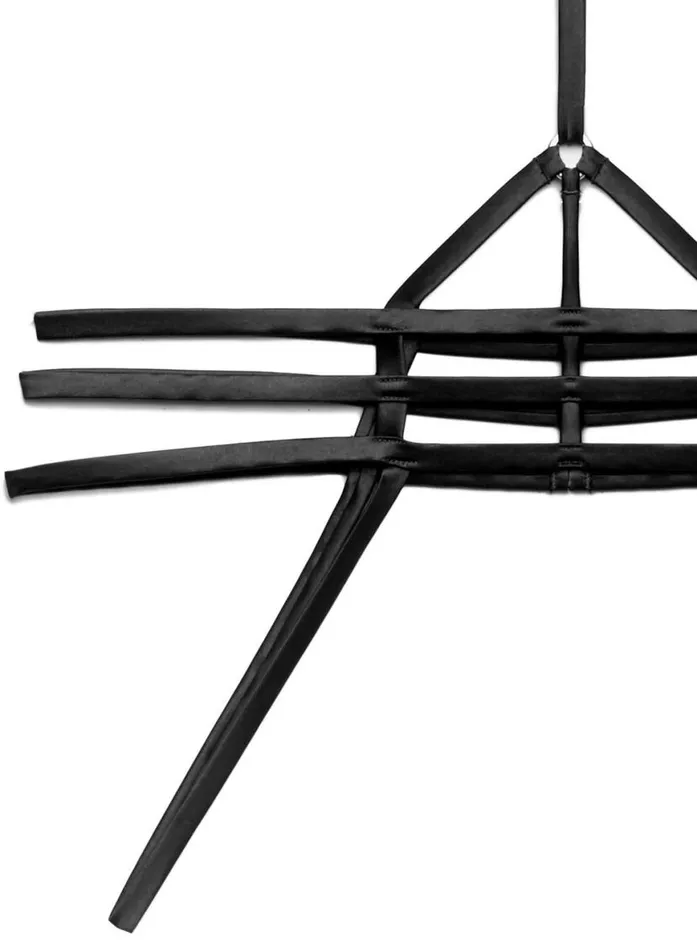 Accessories PleasureLingerie Fleur Du Mal Strappy Bondage Harness Black
