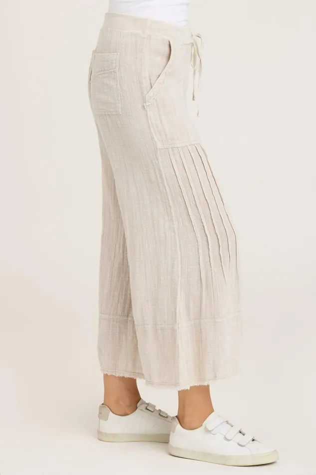 Ace Pant Feirie Wash Whitecap Clothing XCVI Crops