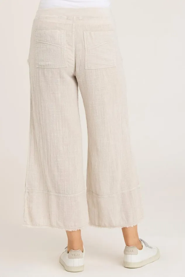 Ace Pant Feirie Wash Whitecap Clothing XCVI Crops