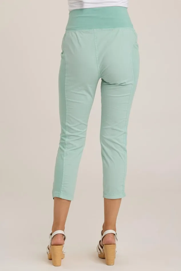 Acker Slim Pant Aquifer Pigment Clothing XCVI Pants