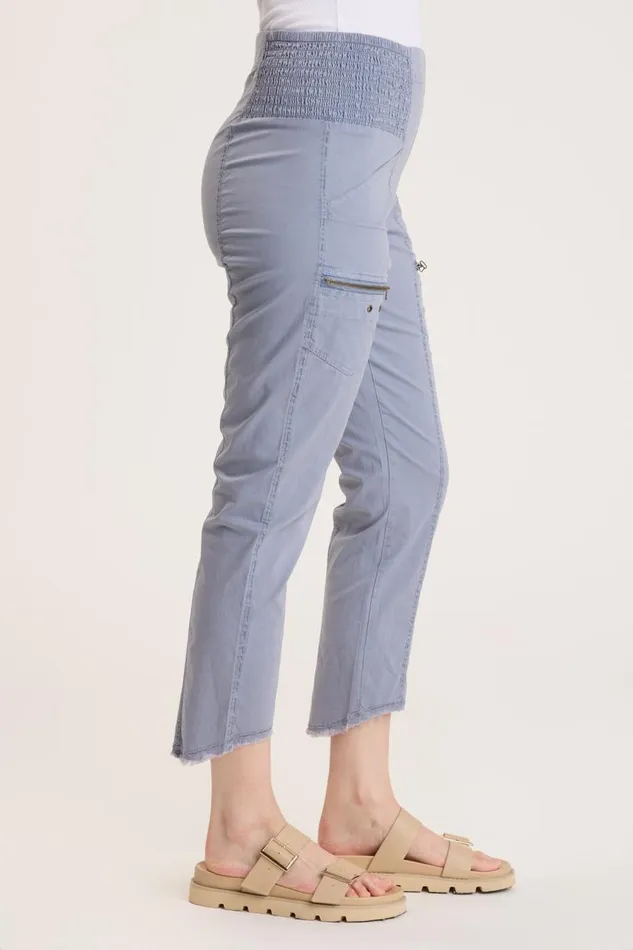 Acker Slim Pant Riverdale Pigment Clothing XCVI Crops