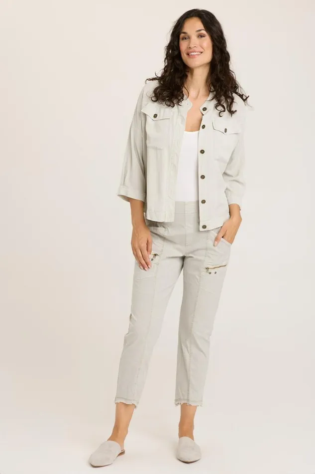 Acker Slim Pant Whitecap Pigment Clothing XCVI Pants