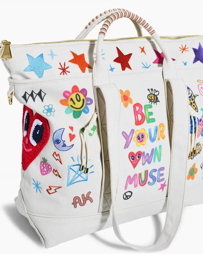 AK X ISCREAMCOLOUR Be Your Own Muse Tote Multi Women Aimee Kestenberg Tote Bags